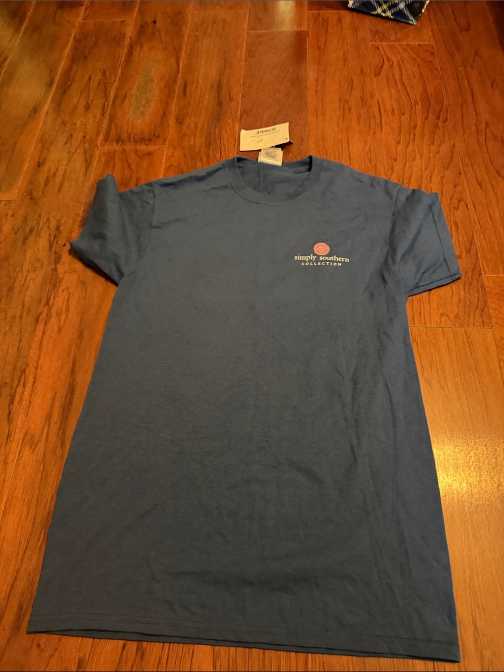 Simply Southern Blue Short Sleeve Logo Tee